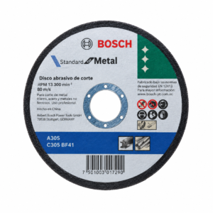 Disco de corte INOX/Metal Disco de corte 4-1/2", 115 x 1 x 22.23mm