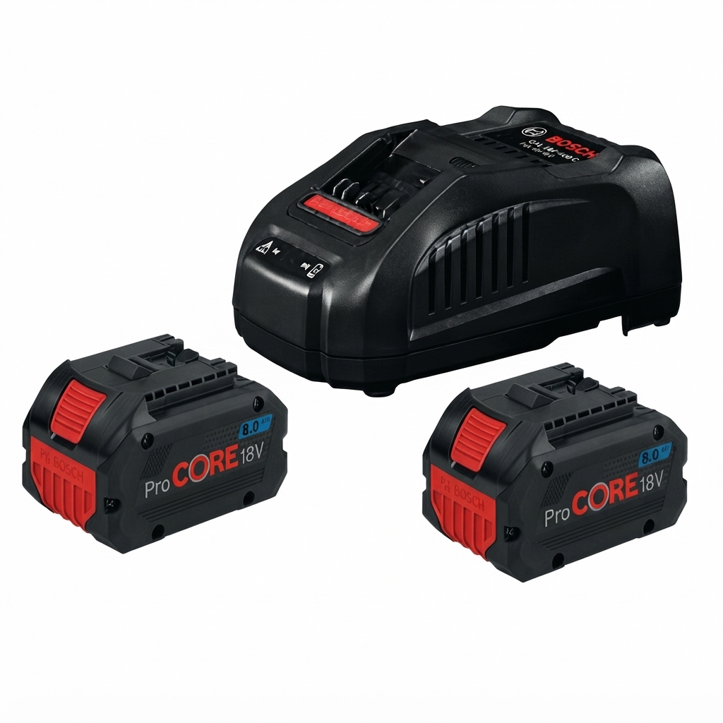 Starter Kit 18V con Cargador Rápido y Baterías Procore