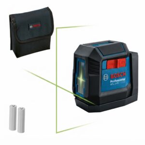 Nivel Laser AA GLL 12-22 G con láser verde, IP55 y funda incluida.